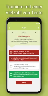 §34a GewO Sachkundeprüfung android App screenshot 11